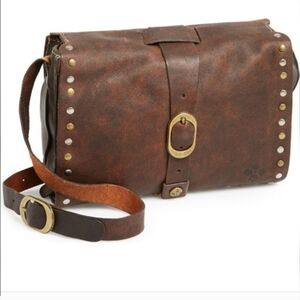 Patricia Nash Crossbody "Montova" Dark Brown Bag